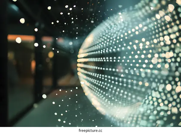 Abstract Lights Pattern and Bokeh Effect