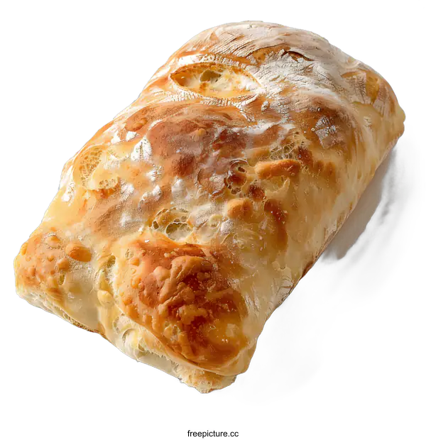 [Transparent Background PNG]Freshly Baked Loaf of Bread