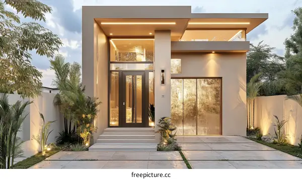 Modern Elegant House Exterior Design