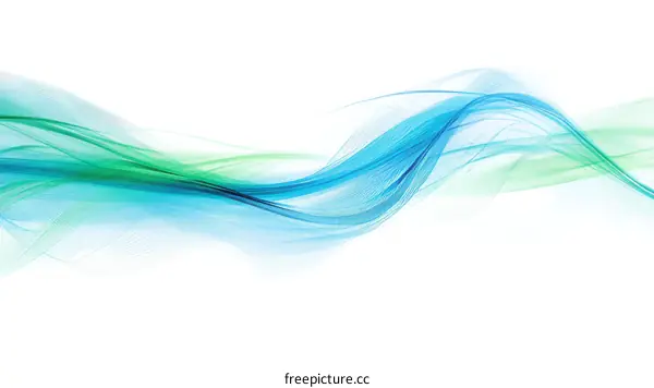 Abstract Flowing Lines Background Design