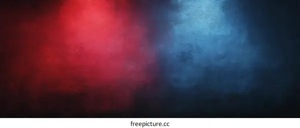 Red and Blue Gradient Background Illustration