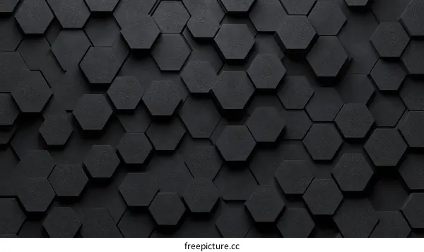 Abstract Geometric Hexagon Background Design