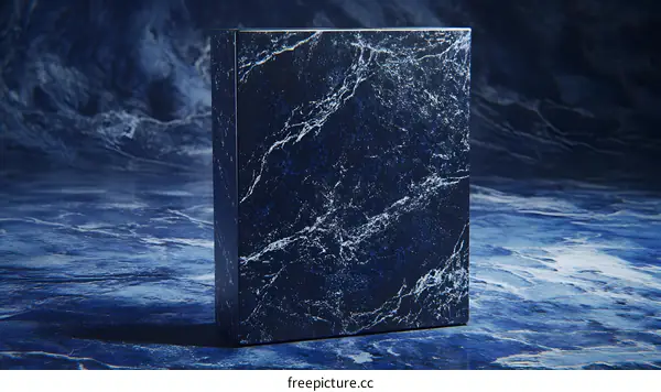 Blue Marble Texture Background