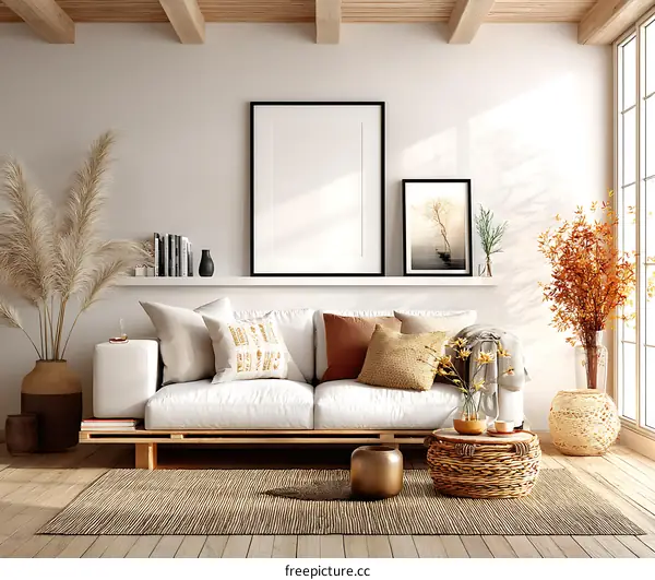 Modern Minimalist Living Room Interior Design