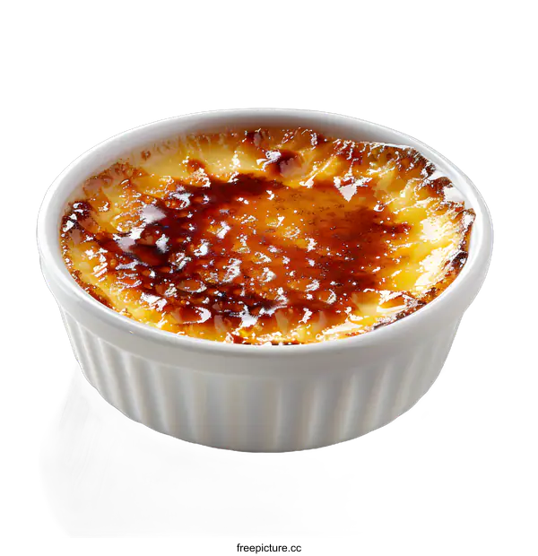 [Transparent Background PNG]Delicious Creme Brulee