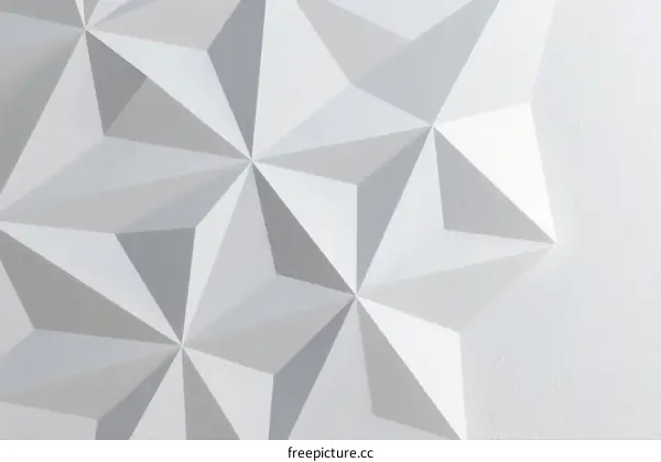 Geometric Abstract Wall Art with Polygonal Patterns and Shapes