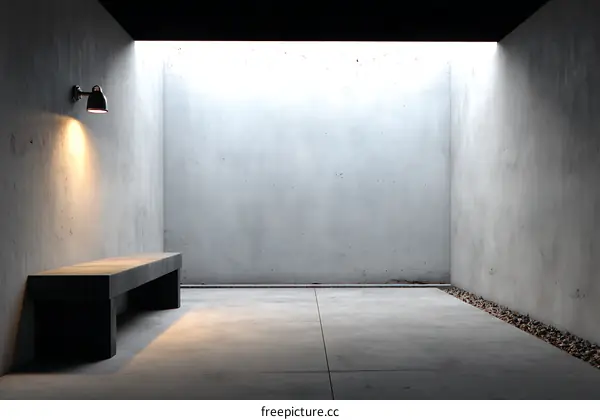 Modern Concrete Interior Design