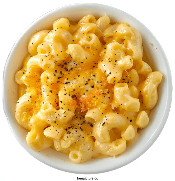 [Transparent Background PNG]bowl of macaroni and cheese