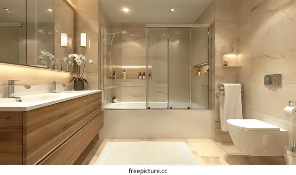 Modern Minimalist Bathroom Design