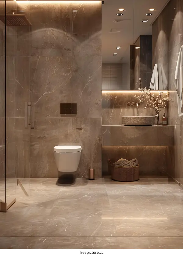 Modern Elegant Luxury Bathroom Design