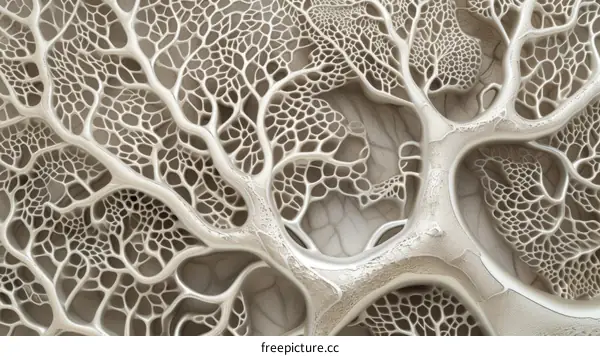 Organic structure of a neural network