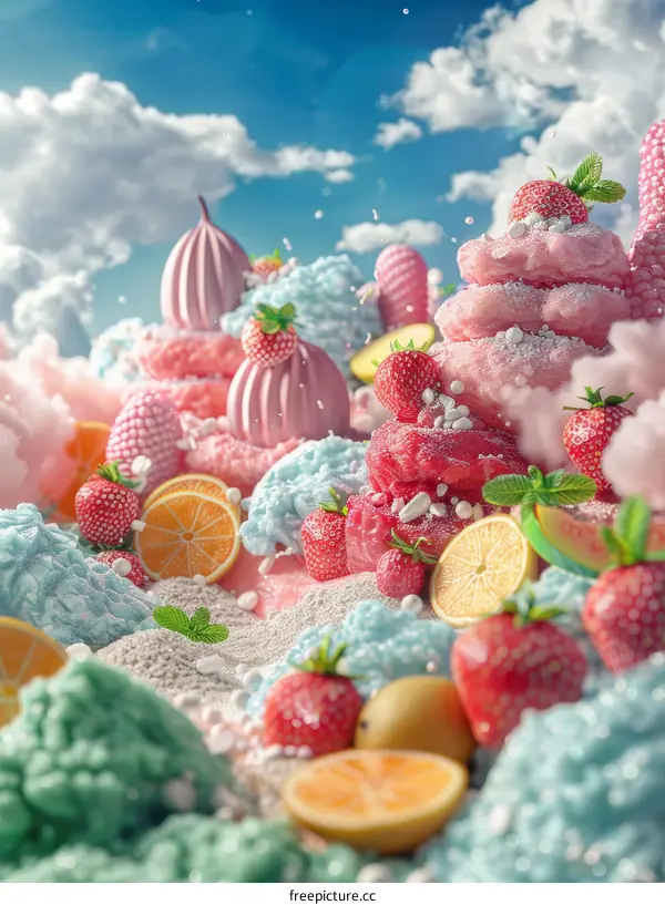 Sweet and Colorful Sugar Wonderland