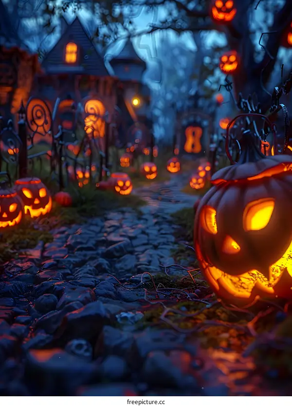 Halloween Jack-o-lantern