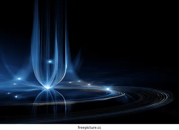 Abstract Light Blue Design