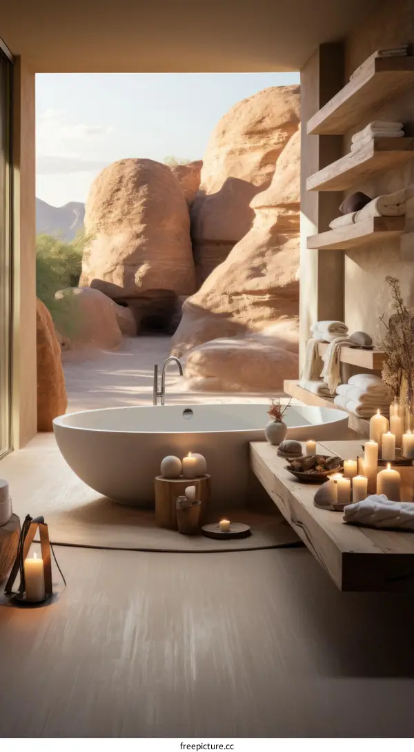 Desert Oasis Bathroom