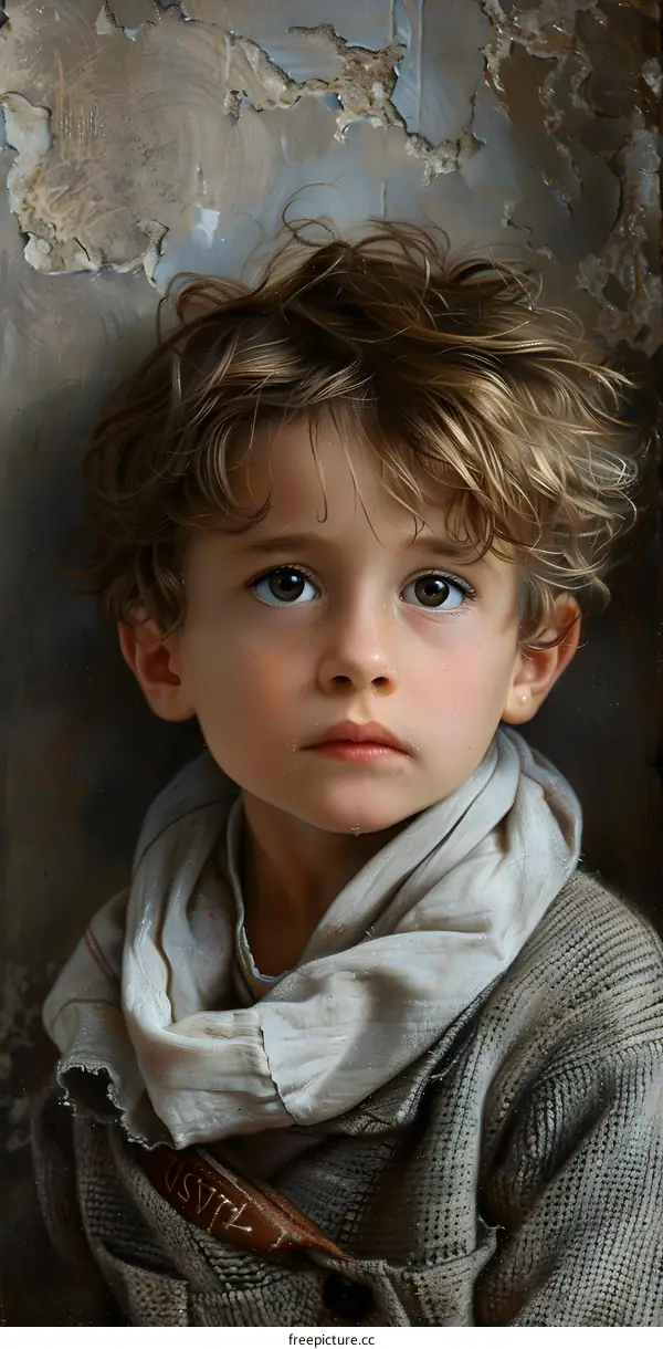 Melancholy Little Boy