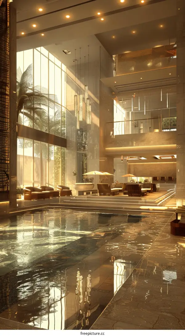 Luxury Modern Interior Swimming Pool Design