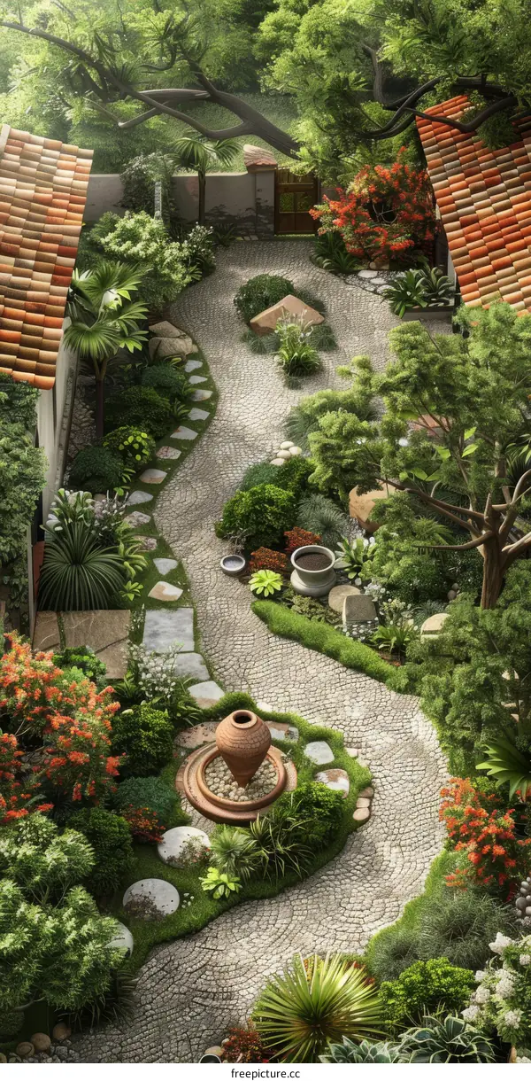 Traditional Chinese Courtyard Garden
