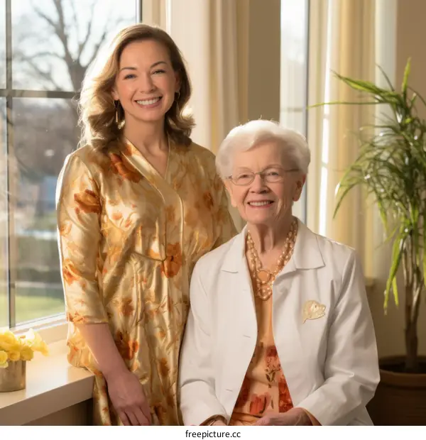 Portrait of Two Women