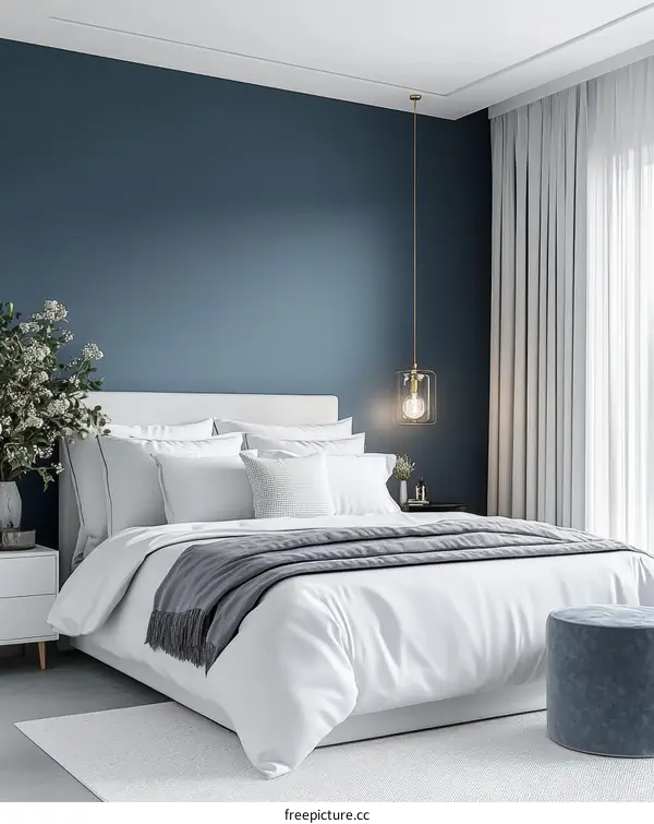 Modern Bedroom Interior Design Illustration