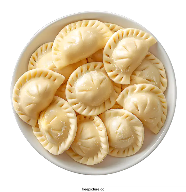 [Transparent Background PNG]dumplings in a bowl