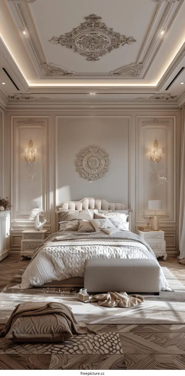 Luxury Classic Bedroom Interior Design