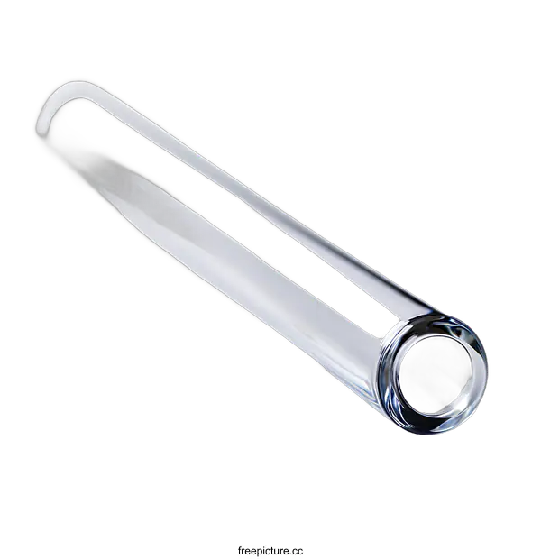 [Transparent Background PNG]Transparent Glass Tube Scientific Laboratory Equipment