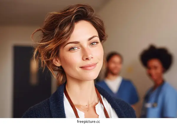 Confident Medical Professional Portrait