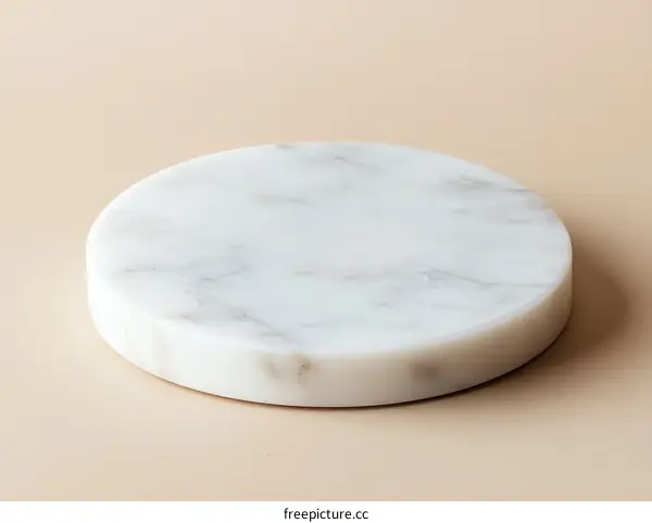 White Marble Round Display Stand