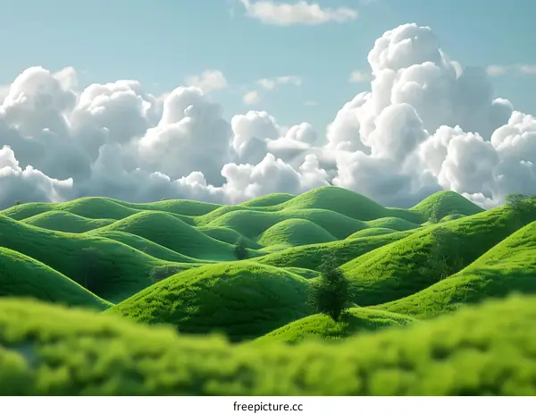 Green hills