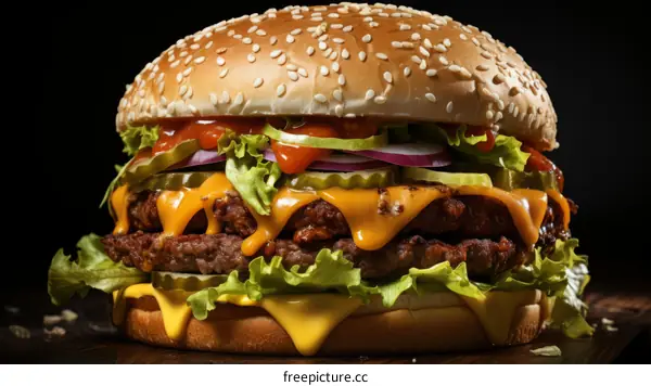 Juicy Beef Burger: A Mouthwatering Treat