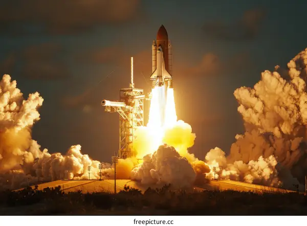 Space Shuttle Discovery Launch