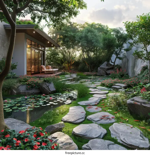 Immersive Nature Envelops Modern Architectural Haven