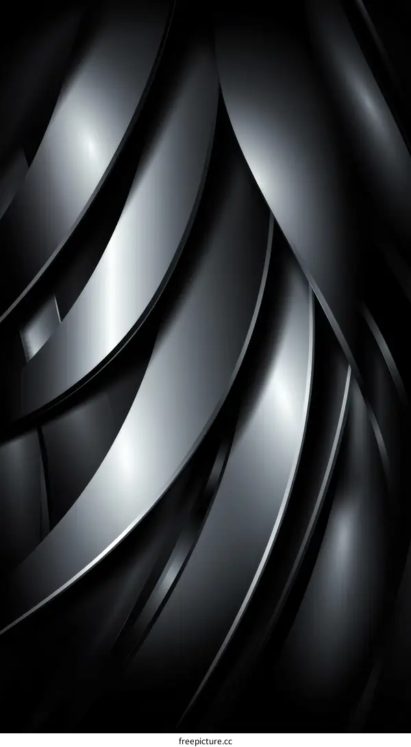 Abstract Metal Design Background Illustration