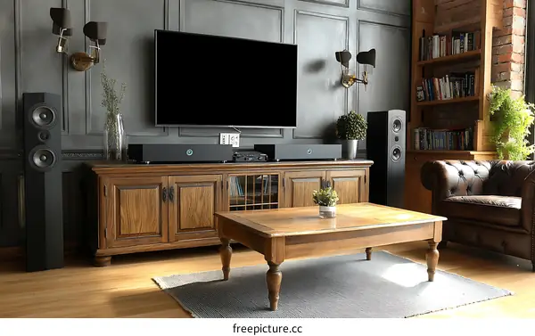 Modern Home Theater Room Interior Design