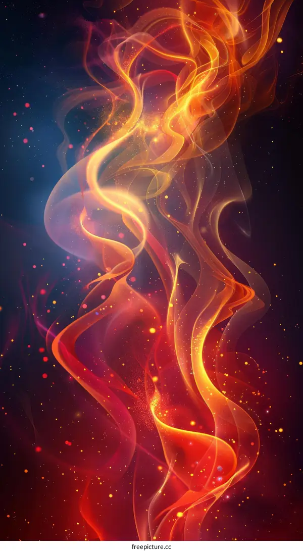 Abstract Fire Energy Flow