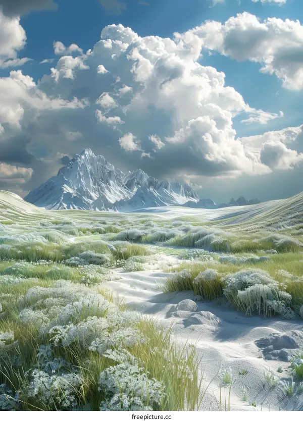 Snowy Mountains and Grasslands