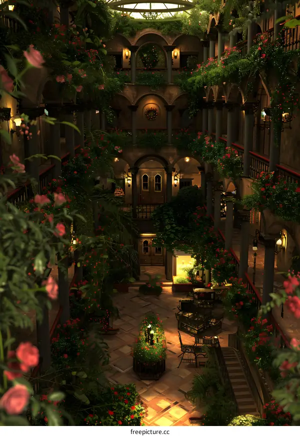 Floral Garden Interior Design