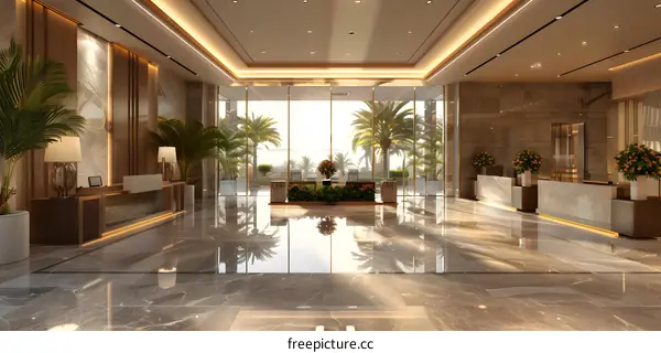 Hotel Lobby