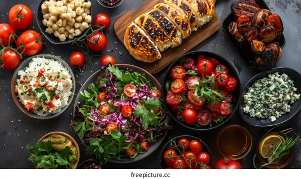 Mediterranean Diet: Delicious and Nutritious Ingredients and Dishes