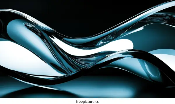 Abstract Liquid Flowing Design