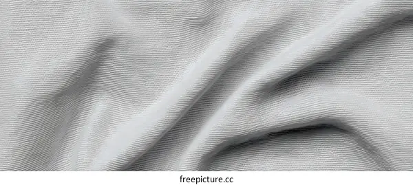 Closeup of Gray Fabric Texture