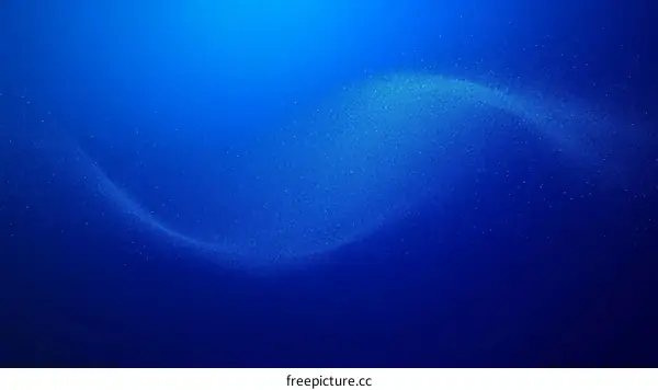 Abstract Blue Particle Design