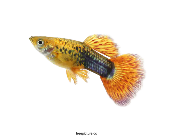 [Transparent Background PNG]Vibrant Betta Fish with Striking Colors