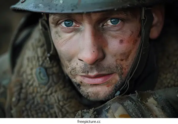 Portrait of a soldier