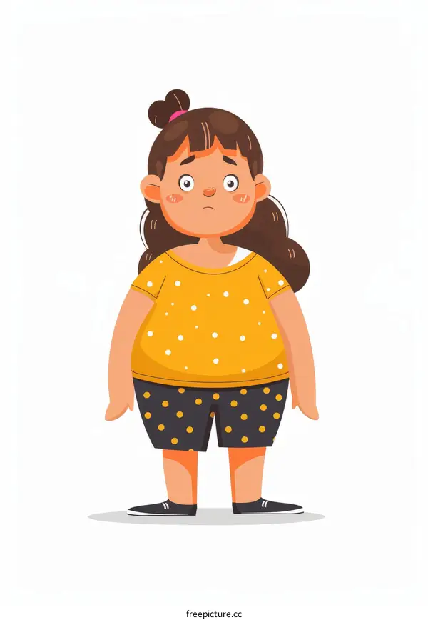 Overweight Child Feeling Unhappy