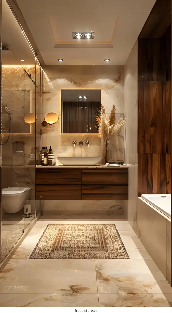 Bathroom interior