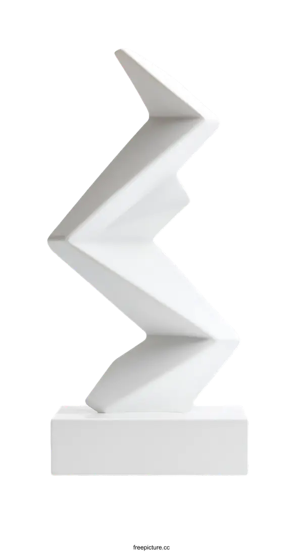 [Transparent Background PNG]Abstract Modernist Sculpture