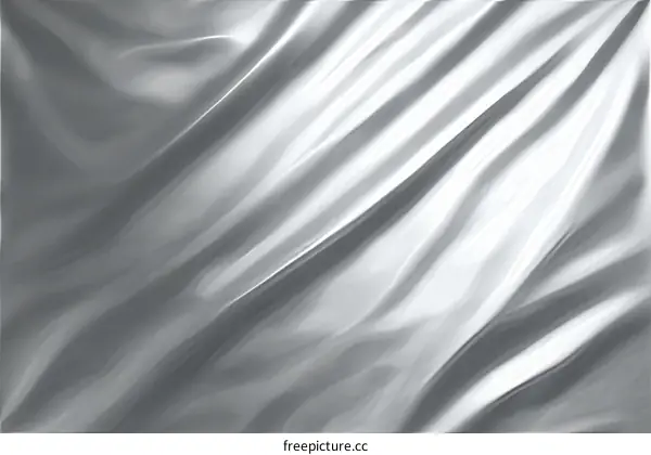 Abstract Silver Fabric Texture Illustration