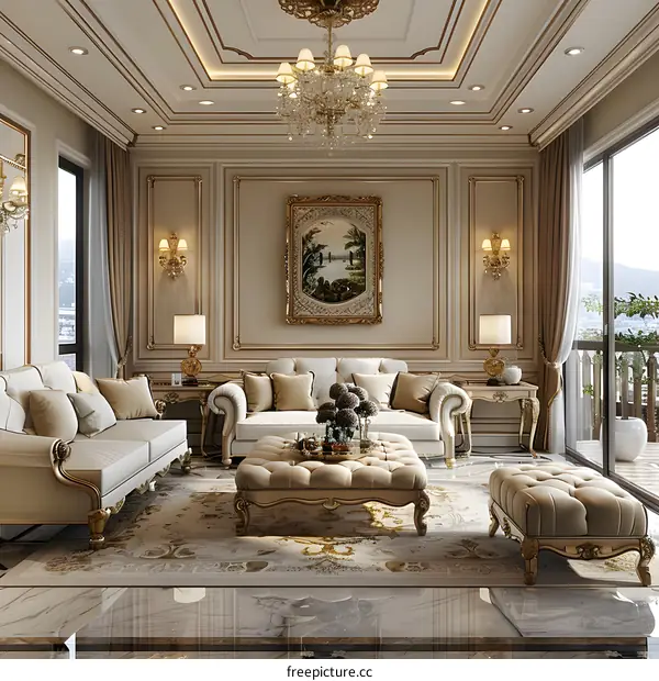 Luxurious Living Room